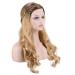 BGHJUE Blonde Gradient Braided Long Curly Heat Resistant Wig for Women - Premium Quality Blonde Hair - Buy Online on GoSupps.com