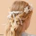 Campsis Princess Flower Crystal Headpiece - Bridal Hair Accessories for Girls and Women (Gold) - Buy Online on GoSupps.com