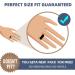 JEROOT Titanium Magnetic Rings - Step Edge Sleek Design for Men Women with 2 Strong Magnets - Silver 8mm T 1/2 (3500 Gauss) - Gift Box Included - Buy Online on GoSupps.com
