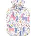 Naanle Unicorn Flower Hot Water Bottle - 2L Transparent Pain Relief for Warm & Cold Therapy | Ideal for Bed Hand and Foot Comfort - Buy Online on GoSupps.com