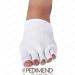 Pedimend Gel Lined 5 Toe Socks (1PAIR) - Moisturise Dry Skin - SPA Gel Open Toe Socks Therapeutic and Soothing for Aching Tired Feet - Separator Your Toes - Foot Care - Buy Online on GoSupps.com