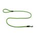 Leash - rope leash with hand loop Basic 10mm 27 colours 7 lengths (1.55 m fluor green) 1.55 m fluor green