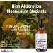 Magnesium Glycinate Liquid Supplement - 100mg Bisglycinate for Calm & Joint Support - Lemon Flavor - 30 Day Supply for Women  Men & Kids - Buy Online on GoSupps.com