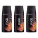 Axe Musk Deodorant Body Spray for Men 150ml - Pack of 3, 5.07oz each - Buy Online on GoSupps.com