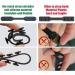 Adjustable 5-Piece Mask Strap Extensions - Anti-Tight Ear Hooks & Accessories for Comfort | Black - Buy Online on GoSupps.com