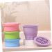 Mipcase Silicone Makeup Brush Cleaner Makeup Brush Washing Mat Brush Washing Tool Makeup Brush Cleaning Mat Makeup Brush Organizer Makeup Sponge Cleaners Brush Holder Silica Gel Pink Fold 10x8.5cm Pink - Buy Online on GoSupps.com