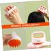 Magiclulu Silicone Shampoo Massage Brush - Scalp Cleaning & Head Massage Tool for Kids & Adults - Buy Online on GoSupps.com