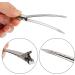 AYNKH 30 Pieces Duck Bill Hair Clips with Styling Comb 1.8Inch/3.5Inch Silver Metal Rustproof Alligator Curl Clips with Holes for Hair Styling Coloring Sectioning Salon Hairdressing Accessories - Buy Online on GoSupps.com
