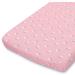 Peanutshell Pink Floral Changing Pad Cover Set for Baby Girls - 2 Pack | Pink Roses & Ditsy Floral Design - Buy Online on GoSupps.com