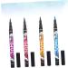 FRCOLOR 3Pcs Liquid Eyeliner Eyeliner Pen Color For Women Party Makeup Size 1x3pcs as shown x 3pcs - Buy Online on GoSupps.com