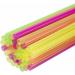 100Pcs Fluorescent Plastic Straws Bendable Disposable Straws Mixed-Color Canned Drinks Beverage Drinking Straws Party Supplies - Buy Online on GoSupps.com