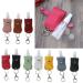 TEBI Portable 50ml Spray Bottle - Leak Proof & Refillable with Leather Keychain Holder - Black | Ideal for Travel & Daily Use - Buy Online on GoSupps.com