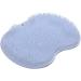 Shower Foot Scrubber Mat | Large Size Mat with Non-Slip Suction Cups | Cleans Smooths Massages Your Feet Without Bending Improve Foot Circulation and Soothes Tired Blue - Buy Online on GoSupps.com