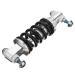 VLUOO Bike Shock Absorbers, Strong and Durable Bicycle Mountain Bike Rear Suspension Spring Shock Absorber with Two Screws for Outdoor Cycling and Activities 150mm