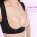 Sgnsvj Ladies Women Adjustable Shoulder Back Posture Corrector Chest Brace Support Belt-Black-L Large - Buy Online on GoSupps.com
