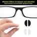 Buy 20 Pairs of Silicone Nose Pads for Glasses - Self-Adhesive Slide-Resistant Anti-Slip Comfort in Black & Clear - International Shipping Available! - Buy Online on GoSupps.com