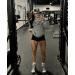 Ddobb Gym Shorts for Women | Scrunch Butt High Waist Sports Shorts | Seamless Cycling & Workout Pants | Fitness & Yoga | S-M Black - Buy Online on GoSupps.com