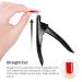 MelodySusie Nail Clippers - Manicure Tip Cutter for Artificial Gel & False Nails - Black | International Shipping Available - Buy Online on GoSupps.com