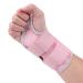Wrist Brace for Carpal Tunnel  Night Wrist Sleep Support Splint with Compression Sleeve Adjustable Straps for Pain Relief  Arthritis  Tendonitis  Fitness (Right Hand-Pink  S/M (Pack of 1)) Pink S/M-Right Hand (Pack of 1)