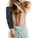 AidShunn Adjustable Brace Splint Elbow Fracture Immobilizer Protector for Tunnel Black L