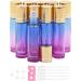 Rowiz 10pcs Essential Oils Roll on Bottles 10ml Refillable Empty Glass Rollerball Bottles with Golden Cap Perfect for Homemade Perfume Fragrance Aromatherapy Oils Blue Purple Gradient - Buy Online on GoSupps.com