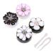 ARTIBETTER 2 Pairs Contact Lens Box Kit Rhinestone Flower Pattern Lens Travel Case Container Holder Portable Storage Box