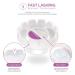 Teenitor 200 Pack Eyelash Extension Volume Lashes Fan Blossom Cups Glue Holder & Organizer Tools - Buy Online on GoSupps.com