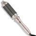 TYMO Thermal Brush Heated Round Brush - StylePro Blowout Brush with Flexi-Fit Tech for Hair Straightening Curling Brush Styler Tools Straightener and Curler 2 in 1 Dual Voltage Quick & Easy Gold