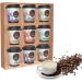 Coffee Gifts For Women - Instant Coffee Gift Set 9 Pack Coffee Travel Cup Mens Gifts For Christmas Coffee Selection Gift Set for Coffee Lovers Christmas Gifts For Women & Men - Buy Online on GoSupps.com