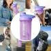 Eachpt 600ml Protein Shaker - BPA Free Supplement Bottle with Sieve Measurement Scale & Rotating Lock | Ideal for Smoothies & Shakes - Buy Online on GoSupps.com