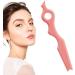 Silicone Eyeliner Aid | Silicone Eyeliner Tool for Perfect Eyebrows - Portable Silicone Eyeliner Stencils Ruler and Applicator Tool for Beginners Eyelash Bairong Pink - Buy Online on GoSupps.com