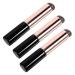 POPETPOP 3 pcs major lip applicator brush portable lip stick lipstick Miss imitation wood handle lip gloss lip makeup lip brush lip lip