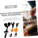 Shop Minkissy 9-Piece Massage Head Set Deep Tissue & Fascia Attachments for Ultimate Body Relaxation | International Shipping Available - Buy Online on GoSupps.com