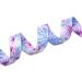 Suredoo Adjustable Dog Collar - Soft Nylon for Small & Medium Dogs - Purple Flowers (L 38-63 cm) - Buy Online on GoSupps.com