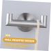 Alipis 3pcs Coat Hook Hooks for Hanging Towels Stainless Steel Double Hand Towel Hanger for Wall Bathrobe 9.8x5.8cmx3pcs Silverx3pcs - Buy Online on GoSupps.com