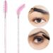 50 PCS Disposable Eyelash Brushes Mascara Wands - Crystal Pink | Makeup Applicator Tool Kit - Buy Online on GoSupps.com
