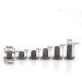 Alloypro 90 Sets Chicago Screws Assorted Kit - 6 Sizes Gun Metal Leather Rivets - DIY Leather Craft Supplies - 3/16(5mm) Screw Rivets, Book Binding Posts, Chicago Bolts - 5 x 4 5 6 8 10 12 - Gun Metal Finish - Buy Online on GoSupps.com