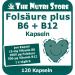 Folic Acid + B12 + B6 Capsules - 120 pcs | Combat Vitamin Deficiencies | International Shipping - Buy Online on GoSupps.com