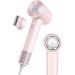 Shop High-Speed Ionic Hair Dryer - 110 000 RPM Lightweight & Low Noise - Perfect for Travel (Baby Pink - Buy Online on GoSupps.com