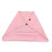 Heated warm scarf 3 gears temperature-timing function heated ceiling electrical overproof electrical heating scarf soft fluff keep warm USB heating ceiling with timing for use (pink)