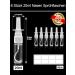 Furuising 6-Pack 20ml Transparent Nasal Spray Bottles - Reusable Empty Spray Bottles with 8 Blank Labels for Perfume Essential Oils & Saline Solution - Ideal for Travel & Daily Use - Buy Online on GoSupps.com