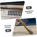 Ipetboom Scalp Massage Comb Wooden Pick Anti-static Head Massage Comb Hair Pick Root Comb Scalp Comb Wooden Hair Comb Wooden Massage Comb Comfortable Massage Comb Wide Comb for Curly Hair - Buy Online on GoSupps.com