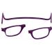 TBOC Pack: Reading Glasses +4.00 Dioptres | Foldable Magnetic Clip - Dark Violet | Presbyopia Aid for Men & Women (2-Pack) - Buy Online on GoSupps.com