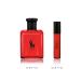 Ralph Lauren - Polo Red - Eau de Toilette - Men's Cologne Gift Set- Fresh Daring Woody Spicy Scent - Full Size 2.5 Fl Oz & Travel Size 0.3 Fl Oz - Buy Online on GoSupps.com