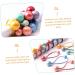 minkissy 28 Pairs Headband Color Hair Tie Hair Ponytail Girl Hair Ties Elastic Hair Bands Hair Ties for Girls Ponytail Holders Girls Hair Rope Hair Balls for Girls Hair Hair Rope Bead - Buy Online on GoSupps.com