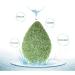 JOSALINAS Nature Konjac Facial Sponge 3 Packs with Activated Bamboo Charcoal - Face Cleaning Raindrop Set - Buy Online on GoSupps.com