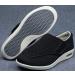 ACE SHOCK Men's Diabetic Air Cushion Walking Shoes with Adjustable Closure Black Wide Width 9.5 - Buy Online on GoSupps.com