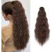Long Wavy Drawstring Ponytail Extension Ponytail Extension Braid Ponytail Hair Extensions Hairpiece Ponytail Extension Long Hair Extension Afro Braid Long Brown Wavy Curly Ponytail 55CM - Buy Online on GoSupps.com