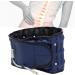 Adjustable Inflatable Waist Traction Belt - Back Support & Pain Relief - Lumbar Spine Protection (Blue) - Buy Online on GoSupps.com