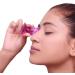 Glass Eye Wash Cup Set for Clean & Healthy Eyes | Soothing Relief from Irritants | Eye Shaped Rim | Set of 2 (Pink) - Buy Online on GoSupps.com